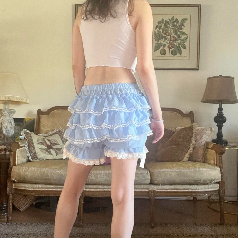 Blue Ruffled Bloomers - Picture 6 of 6